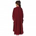 Indo Classic kaftan for kids- Maroon